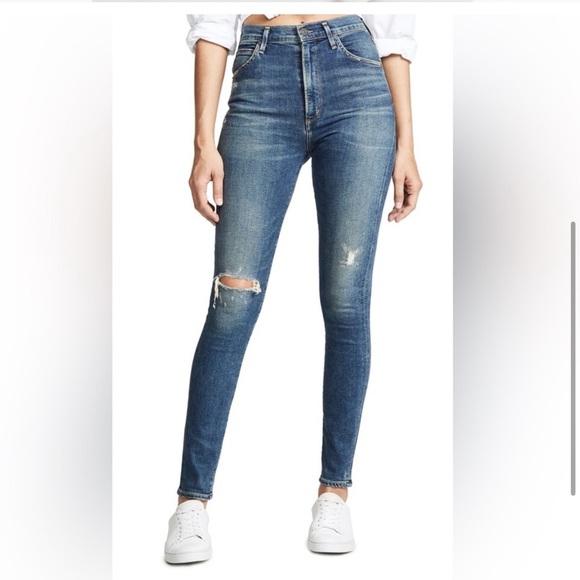CITIZENS OF HUMANITY Chrissy uber high rise skinny
In Flicker
Size 29
EUC 84 - Picture 5 of 12